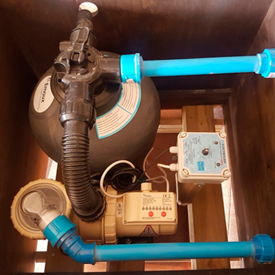 sistema de filtro de agua